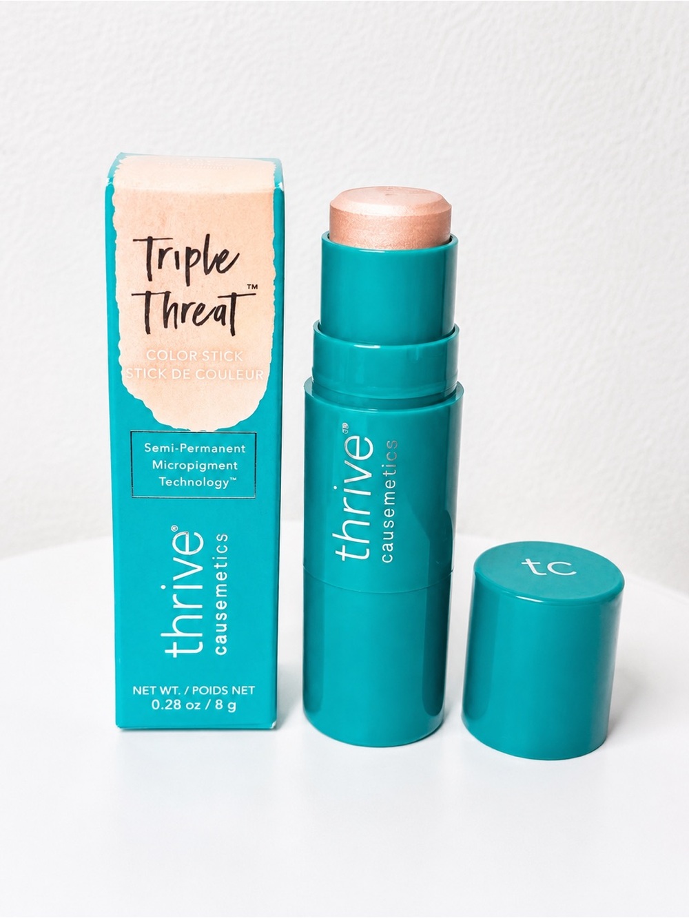 thrive causemetics Triple Threat Color Stick - Champagne